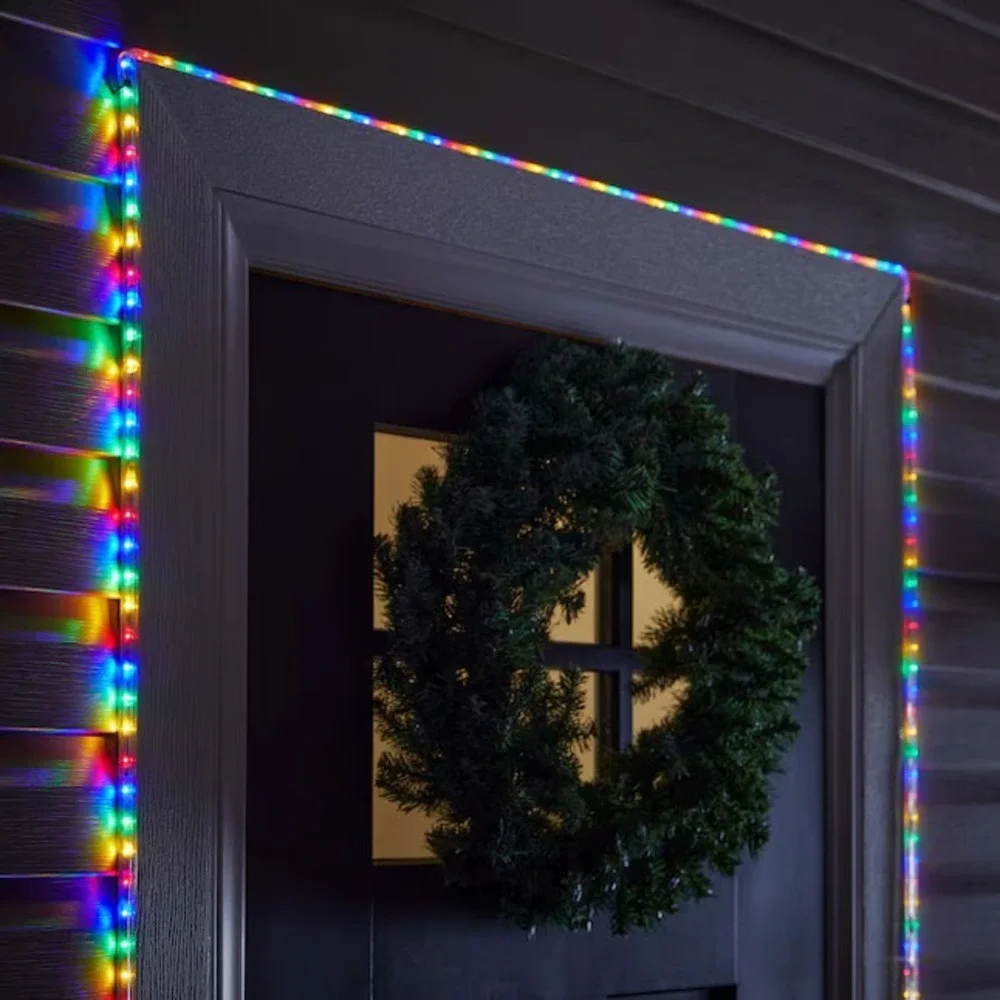 19.6 Foot GE Color Choice 240 LED Light Multicolor Christmas Tape Lights